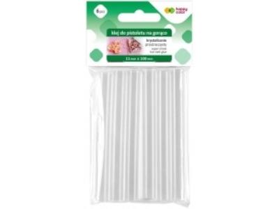 Klej do pistoletu na gorąco Happy Color krystalicznie przezroczysty 11mm x 100mm 6 szt.. Wydawca: HAPPY COLOR. SmakLiter.pl Opakowanie Klej do pistoletu na gorąco Happy Color krystalicznie przezroczysty 11mm x 100mm 6 szt.