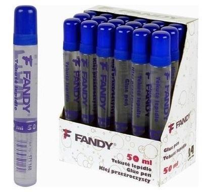 Opakowanie Klej w płynie 50 ml Glue pen F (24szt)