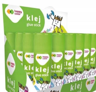 Opakowanie Klej w sztyfcie 15g (24szt) HAPPY COLOR