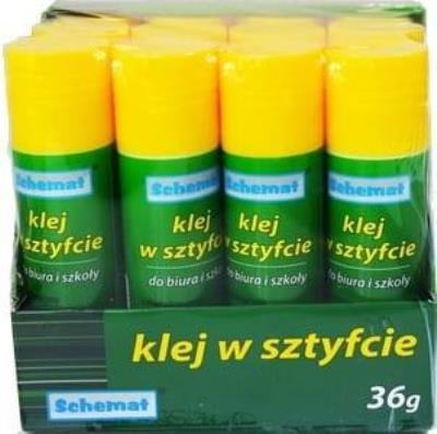 Opakowanie Klej w sztyfcie 36g (12szt)