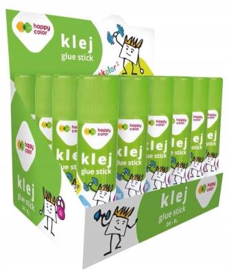 Opakowanie Klej w sztyfcie 8g (24szt) HAPPY COLOR