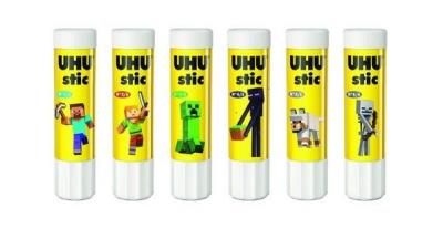Opakowanie Klej w sztyfcie Minecraft 21g (12szt) UHU