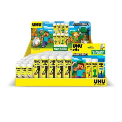 Opakowanie Klej w sztyfcie Minecraft 8,2g (24szt) UHU