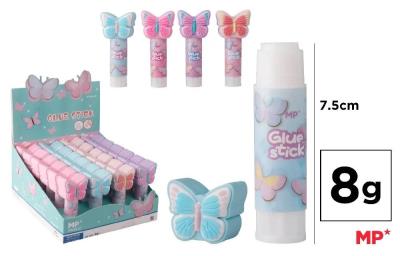Opakowanie Klej w sztyfcie Motylki 8g (24szt)