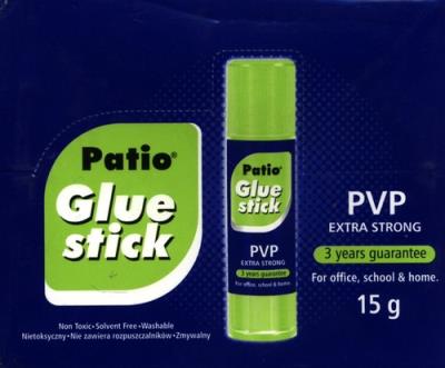 Opakowanie Klej w sztyfcie PVP 15g display 20 sztuk