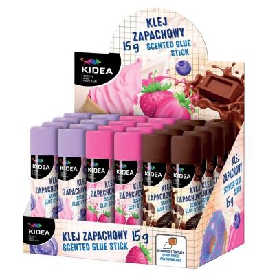 Opakowanie Klej w sztyfcie zapachowy 15g (24szt) KIDEA