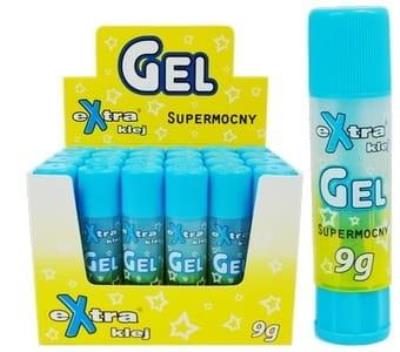 Opakowanie Klej żelowy w sztyfcie 9g (24szt)