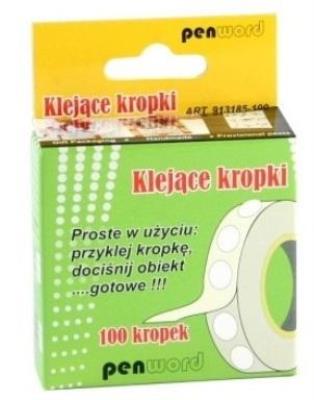Opakowanie Klejące kropki 100 kropek