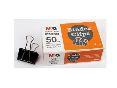 Opakowanie Klipy 50mm czarne 12 szt.