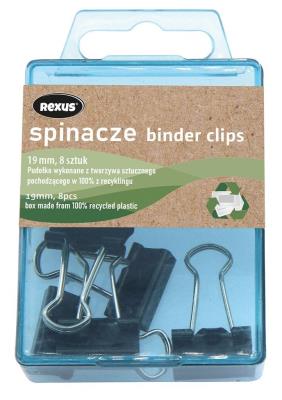Opakowanie Klipy do papieru 8szt