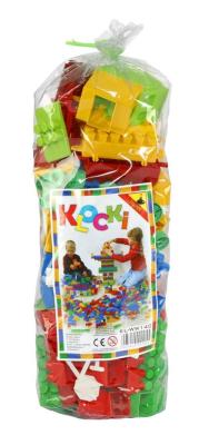 Klocki 140el. Wydawca: Baczek. SmakLiter.pl Opakowanie Klocki 140el