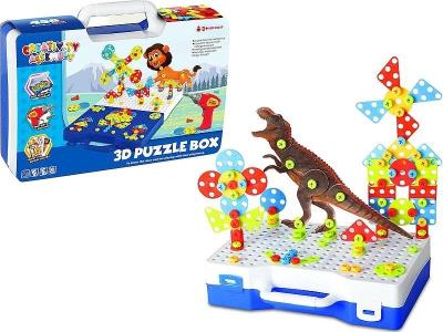 Opakowanie Klocki 3D do przykręcania z walizką