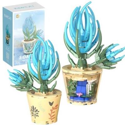 Opakowanie Klocki 3D kwiatki 169el