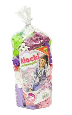 Klocki 98el. Wydawca: Baczek. SmakLiter.pl Opakowanie Klocki 98el