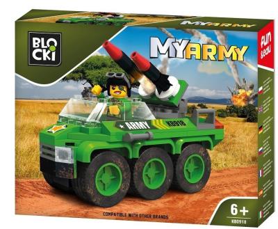Opakowanie Klocki Blocki MyArmy Wóz z rakietami