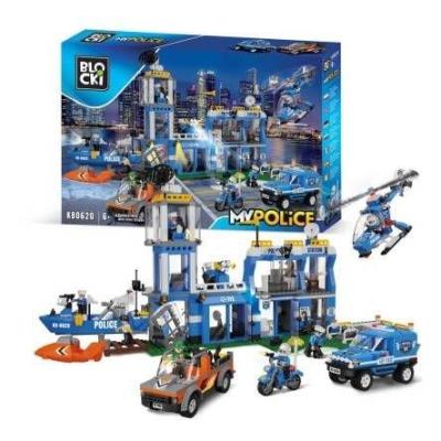 Opakowanie Klocki Blocki MyPolice Główny Posterunek Policji