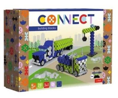 Opakowanie Klocki Connect - Ciężarówka / Teren budowy L TREFL