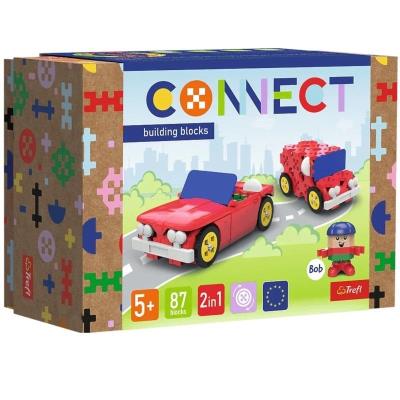 Opakowanie Klocki Connect - Kabriolet / Samochód Van S TREFL