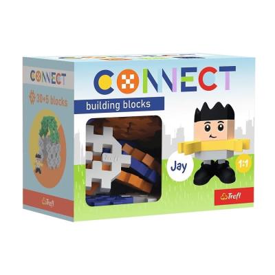 Opakowanie Klocki Connect - Pocket 30 Boy: Jay TREFL
