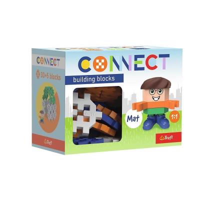 Opakowanie Klocki Connect - Pocket 30 Boy: Mat TREFL
