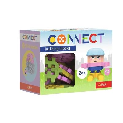 Opakowanie Klocki Connect - Pocket Girl: Zoe TREFL