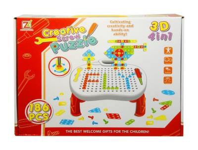 Opakowanie Klocki do skręcania ze stolikiem