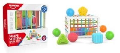 Klocki i sorter 13szt. Wydawca: W&K. SmakLiter.pl Opakowanie Klocki i sorter 13szt