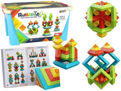 Opakowanie Klocki konstrukcyjne figury 45el Rubantao