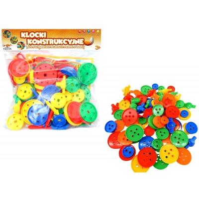 Opakowanie Klocki konstrukcyjne guziki 95el