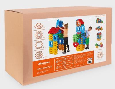 Opakowanie Klocki Konstrukcyjne Maxi Waffle 32el