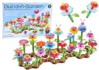 Opakowanie Klocki konstrukcyjne ogród kwiatki 155el