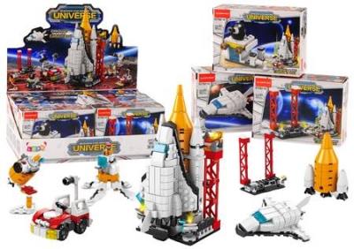 Opakowanie Klocki konstrukcyjne Pojazd kosmiczny, Rakieta MIX