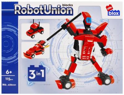 Opakowanie Klocki konstrukcyjne Robot 115 elementów ALLEBLOX