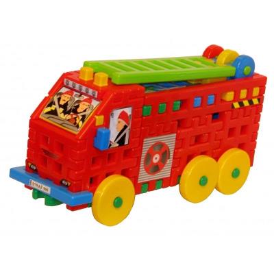 Opakowanie Klocki konstrukcyjne Straż pożarna