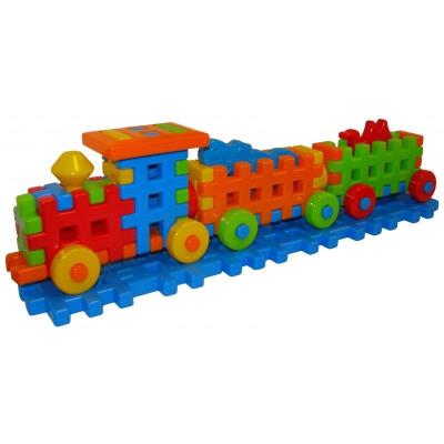 Opakowanie Klocki konstrukcyjne Wesoła chiuchcia