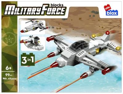 Opakowanie Klocki konstrukcyjne Wojsko ALLEBOX