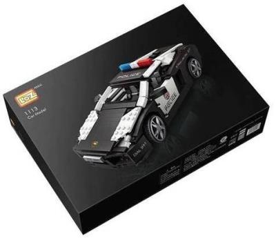 Opakowanie Klocki Konstruktywne Samochód Policyjny