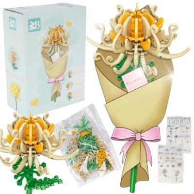 Opakowanie Klocki kwiatki 90el