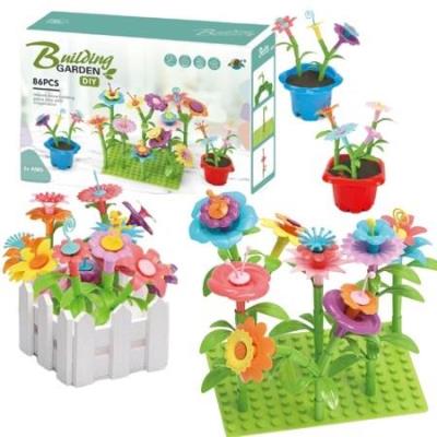 Opakowanie Klocki kwiatki stwórz wlasny ogród