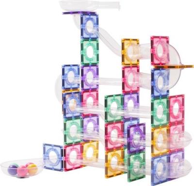 Opakowanie Klocki magnetyczne konstrukcyjne pastelowe 100el