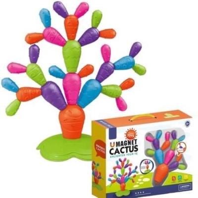 Opakowanie Klocki magnetyczne XXL kaktus 31el