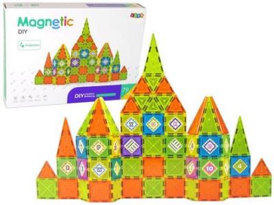 Opakowanie Klocki magnetyczne Zamek 79el