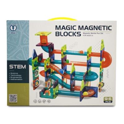 Opakowanie Klocki magnetyczne zjeżdżalnie 96 elementów