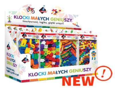 Opakowanie Klocki małych geniuszy (12szt)