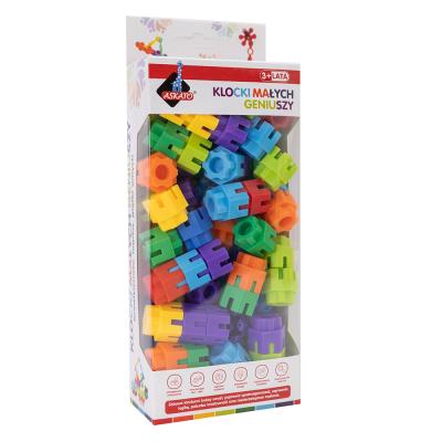 Opakowanie Klocki małych geniuszy śrubki 80 elementów