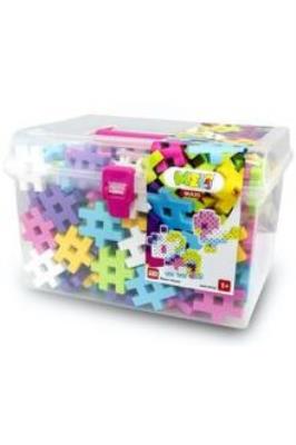 Klocki Meli Maxi Pink Travel Box 230 Elementów. Wydawca: MELI. SmakLiter.pl Opakowanie Klocki Meli Maxi Pink Travel Box 230 Elementów