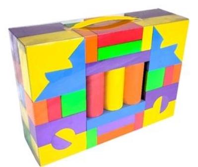 Opakowanie Klocki piankowe 61szt