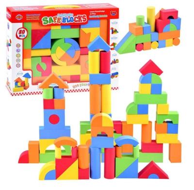 Opakowanie Klocki piankowe 80szt