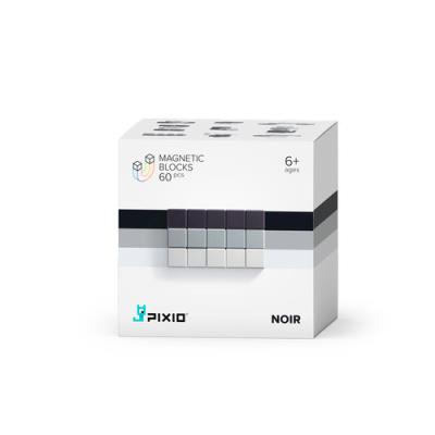 Klocki Pixio Noir 60 Abstract Series. Wydawca: Toyki. SmakLiter.pl Opakowanie Klocki Pixio Noir 60 Abstract Series