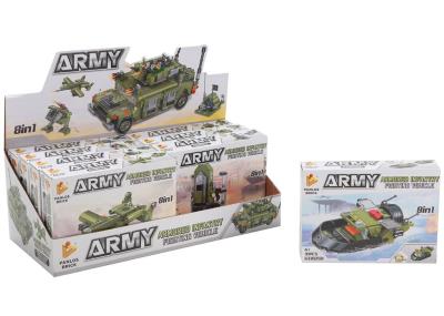 Opakowanie Klocki pojazd wojskowy 90 elementów MIX